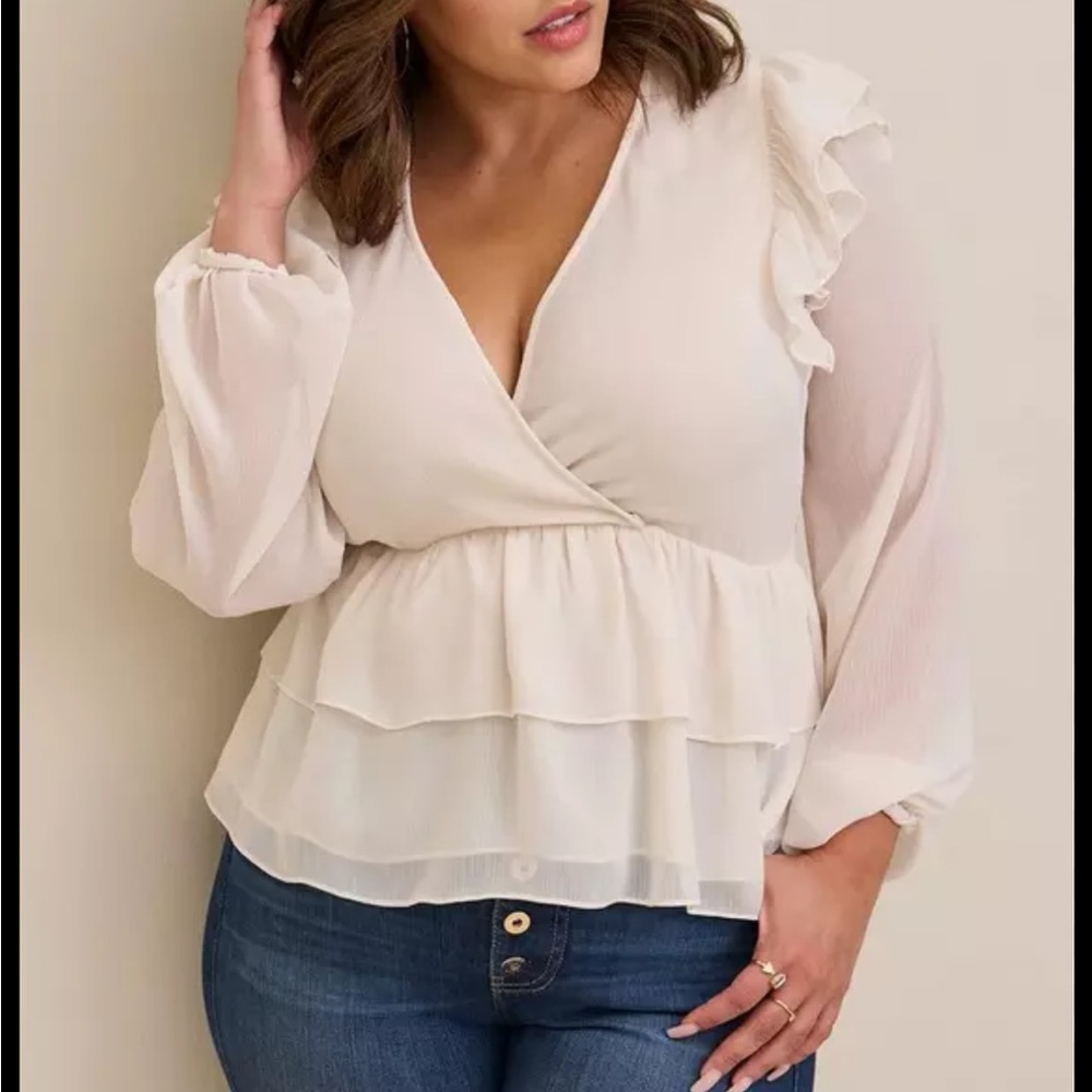 Gorgeous sheer blouse